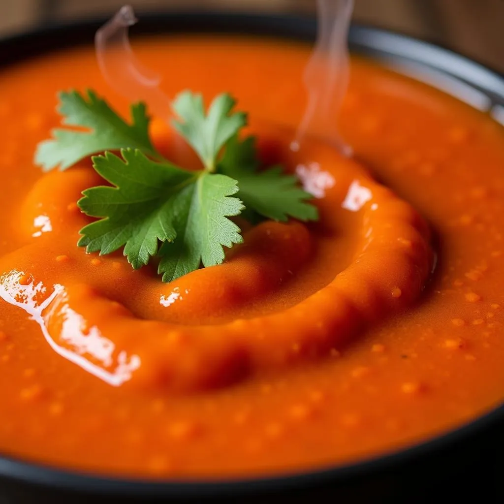 Close-Up of Matheson Food Company Spicy Buffalo Wing Sauce