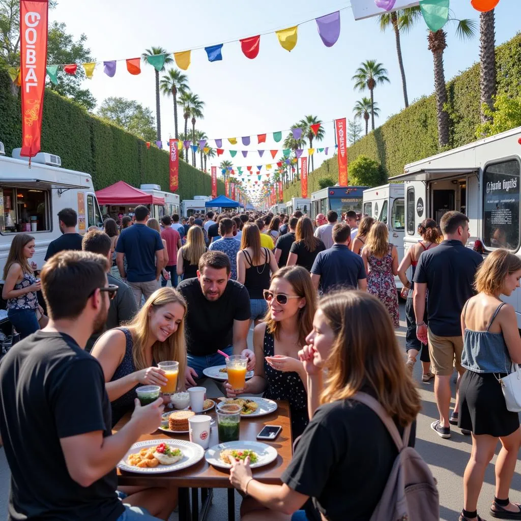 MB Food Truck Festival Crowd