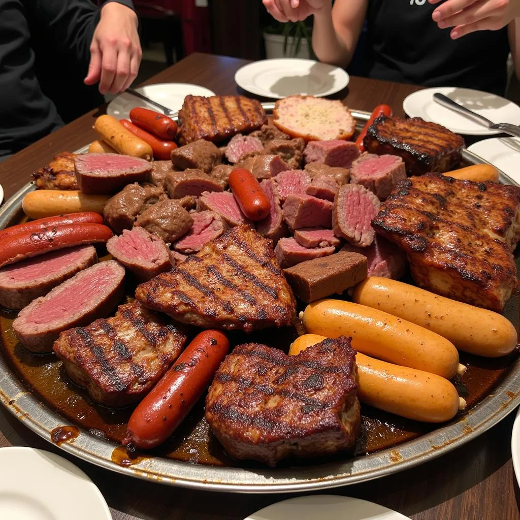 Meat Platter at a Gathering