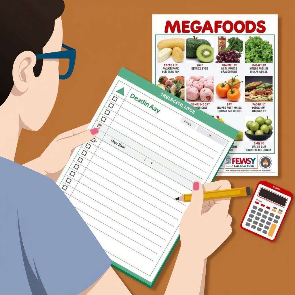 Creating a Smart Shopping List with the Mega Foods Weekly Ad