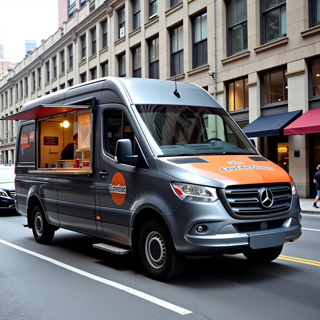 Mercedes Benz Sprinter Food Truck Exterior