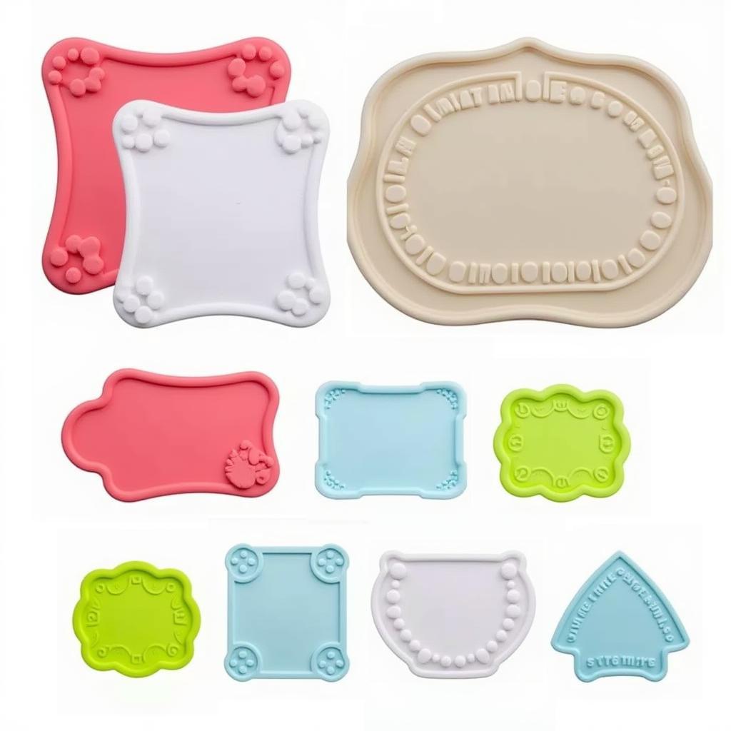 Different Types of Messy Mutts Silicone Food Mats