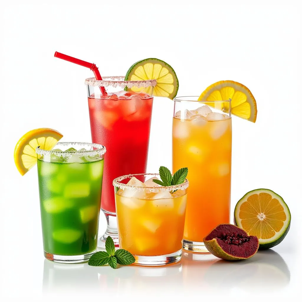 A Selection of Refreshing Mexican Drinks