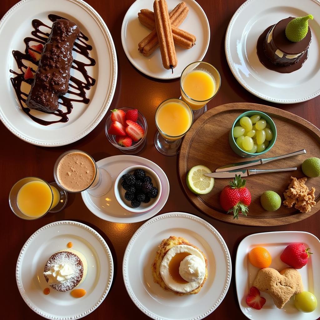 Mexican Dessert Spread at a Catering Event in Long Beach