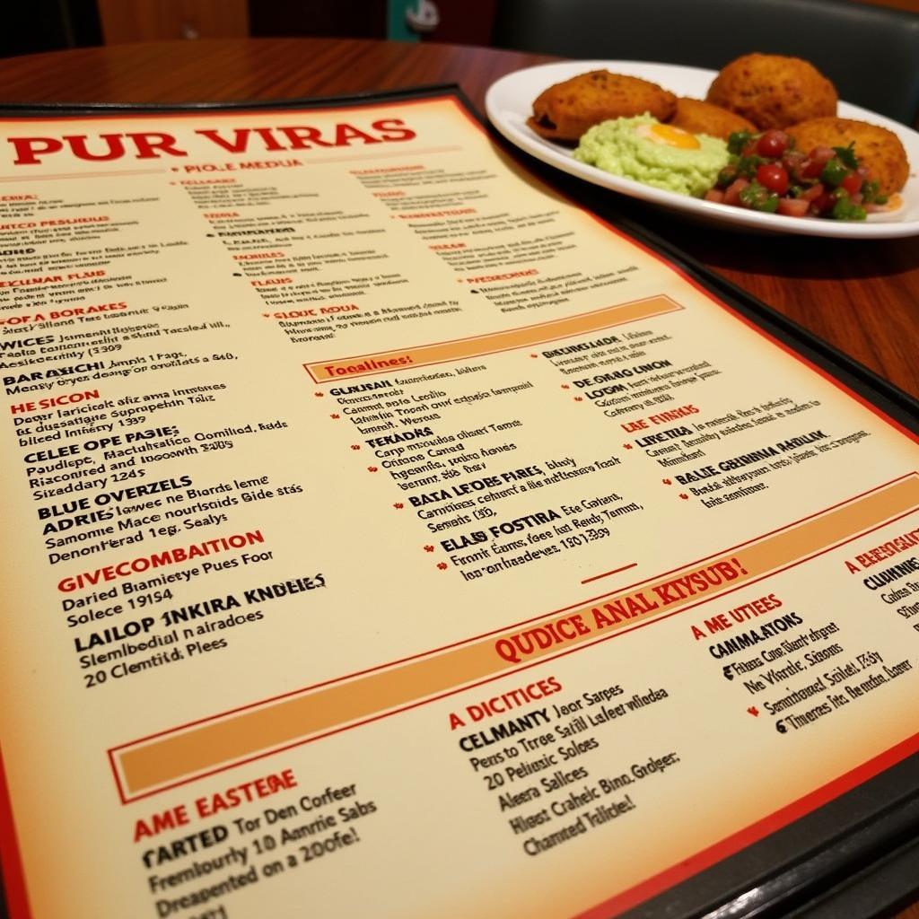 Mexican Food Menu Richmond Hill GA