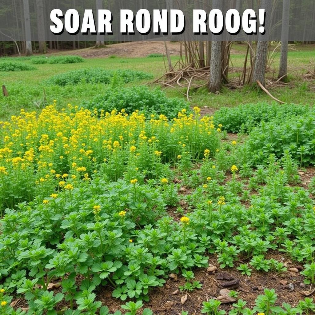 Michigan Deer Food Plot: A Mix of Clover and Brassicas