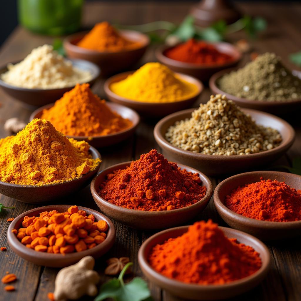 Colorful Middle Eastern Spices Available Online