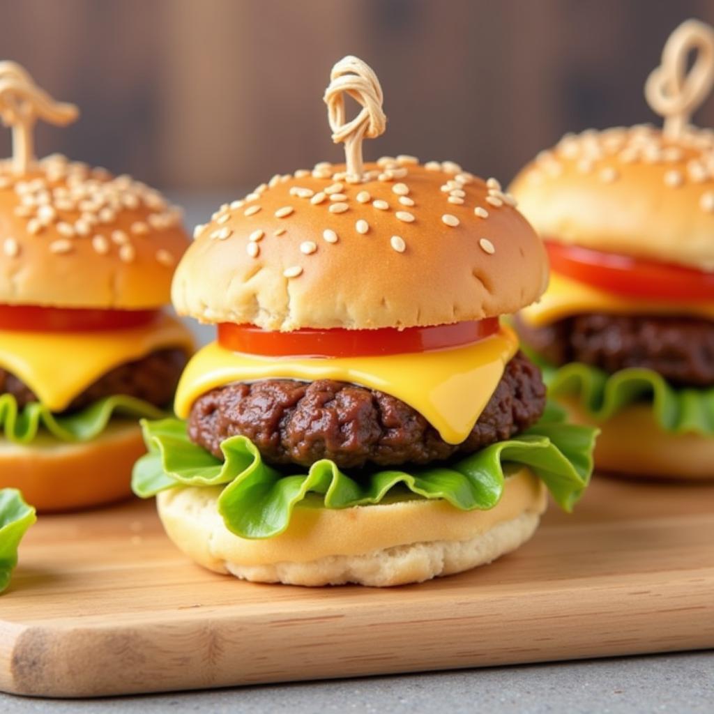 Mini Burger Sliders