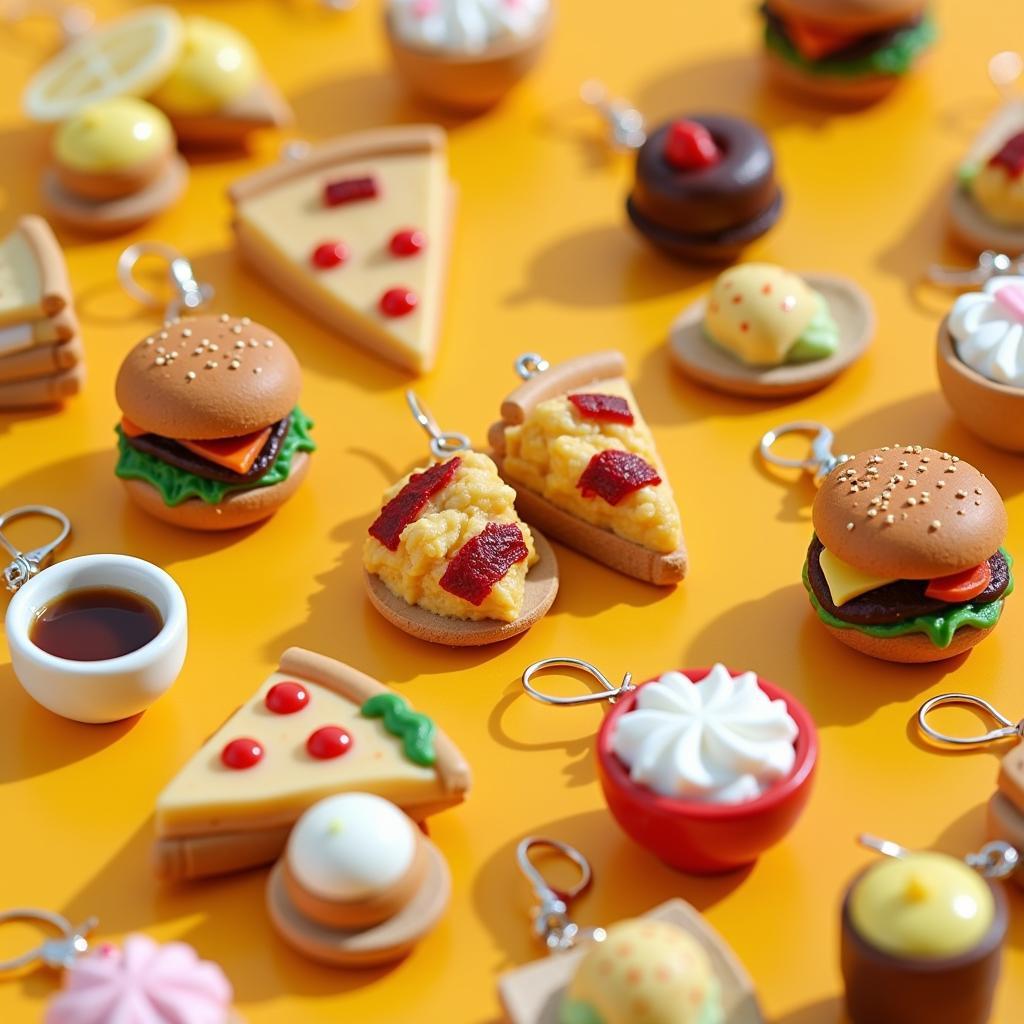 Miniature Food Earrings Collection