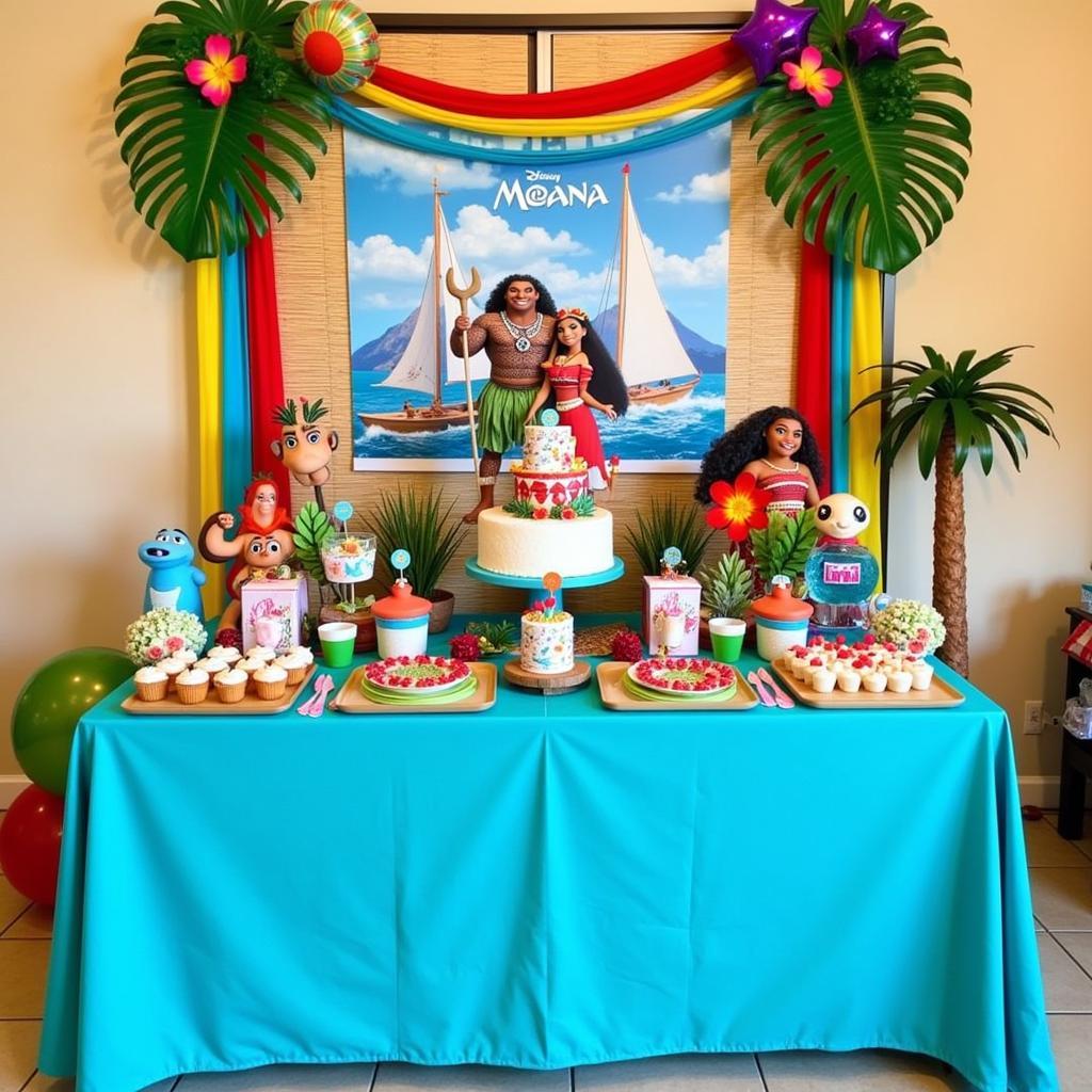 Moana party decoration ideas