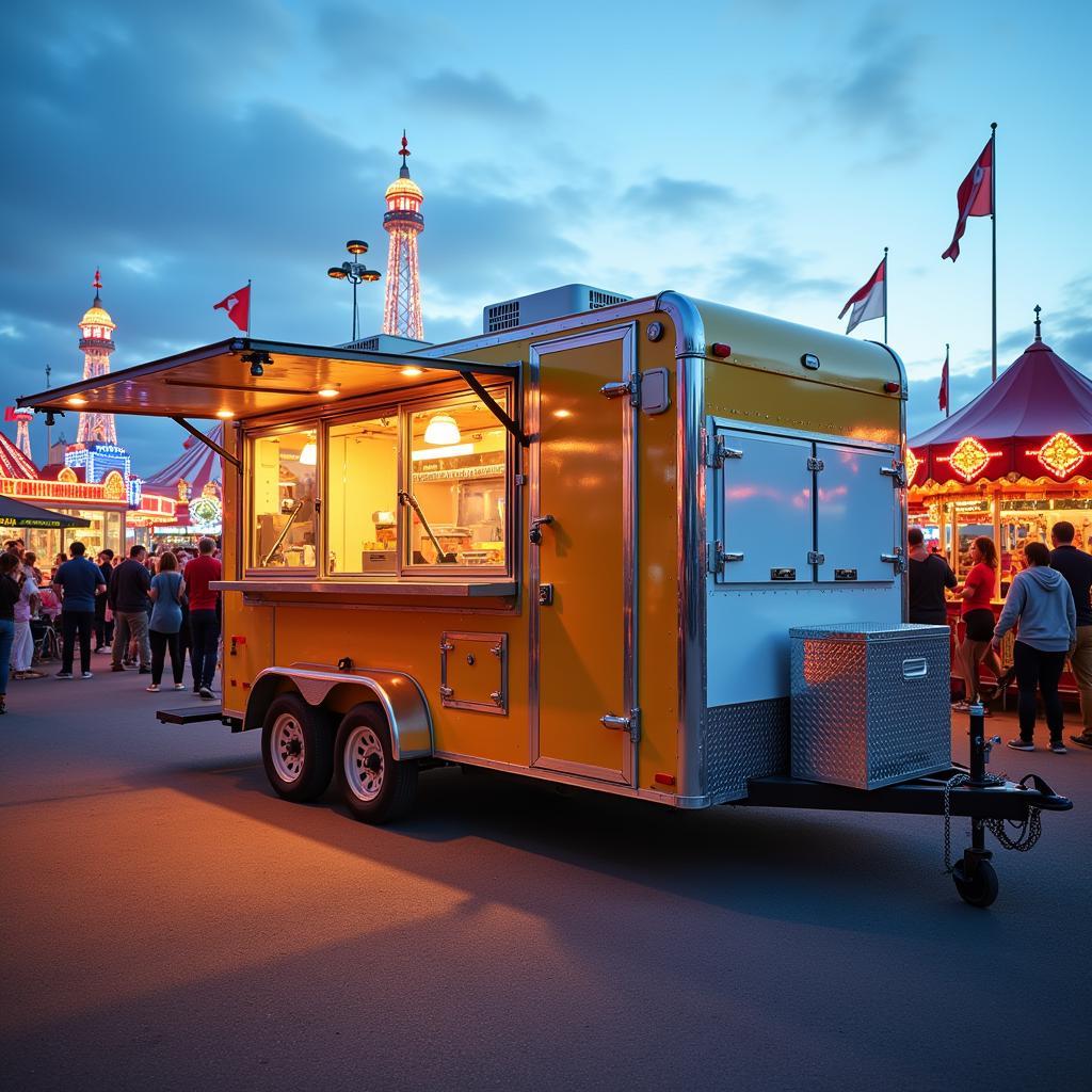 Mobile Carnival Food Setup