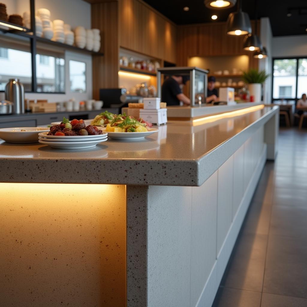 Modern Food Counter Design