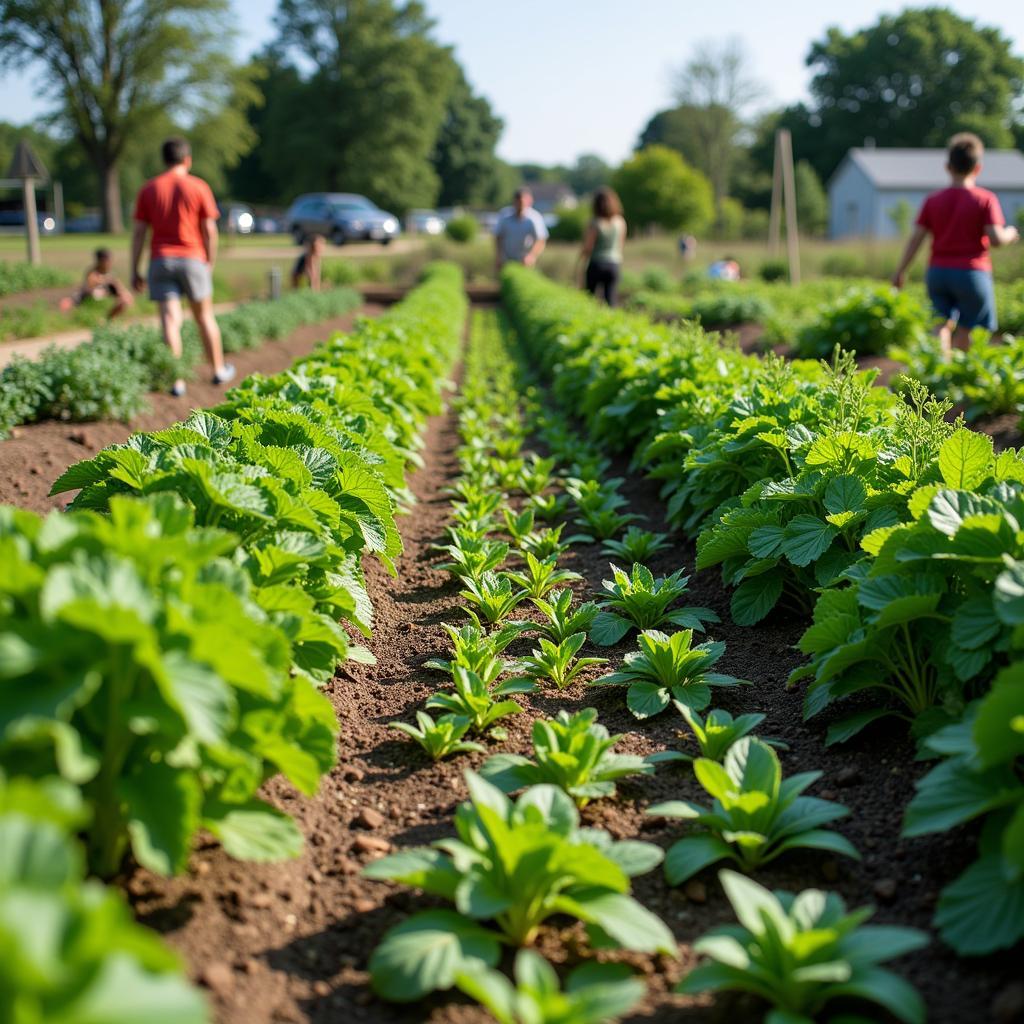 Community Garden in Moline, IL