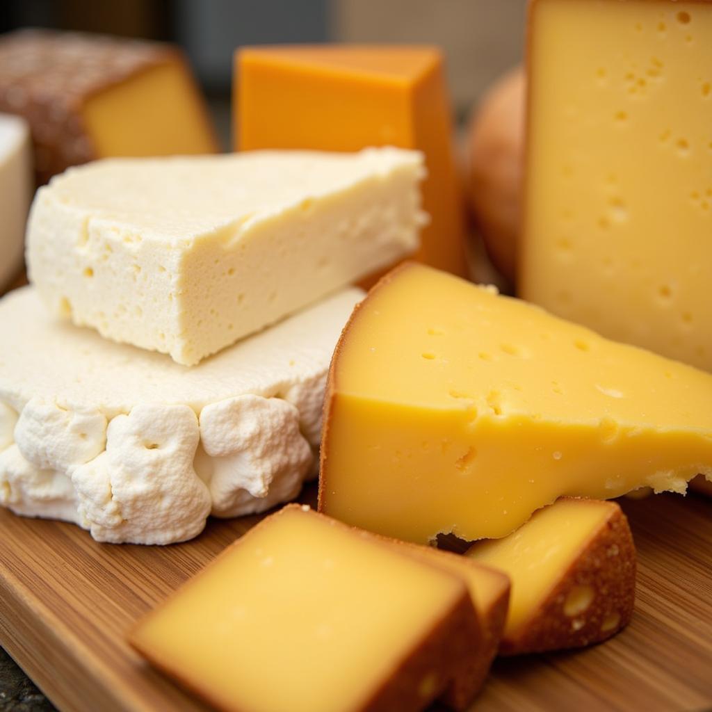 Selection of Artisanal Cheeses from Montesano