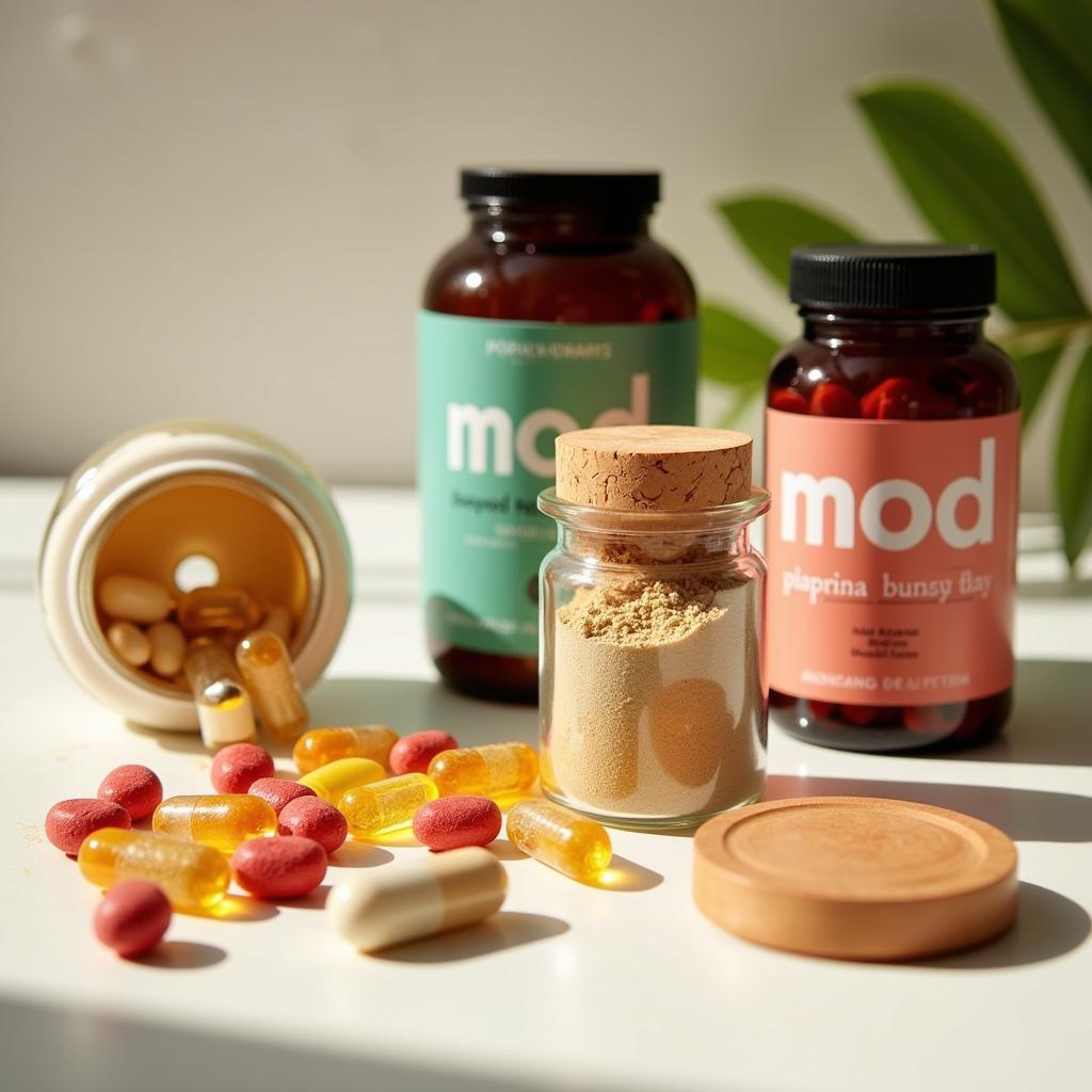 Various Mood Food Supplements