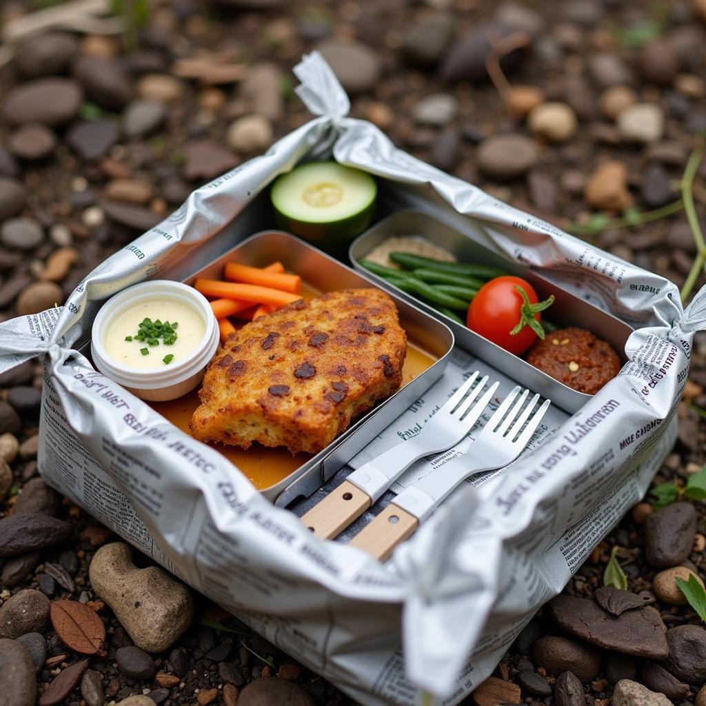 MRE meals for survival situations