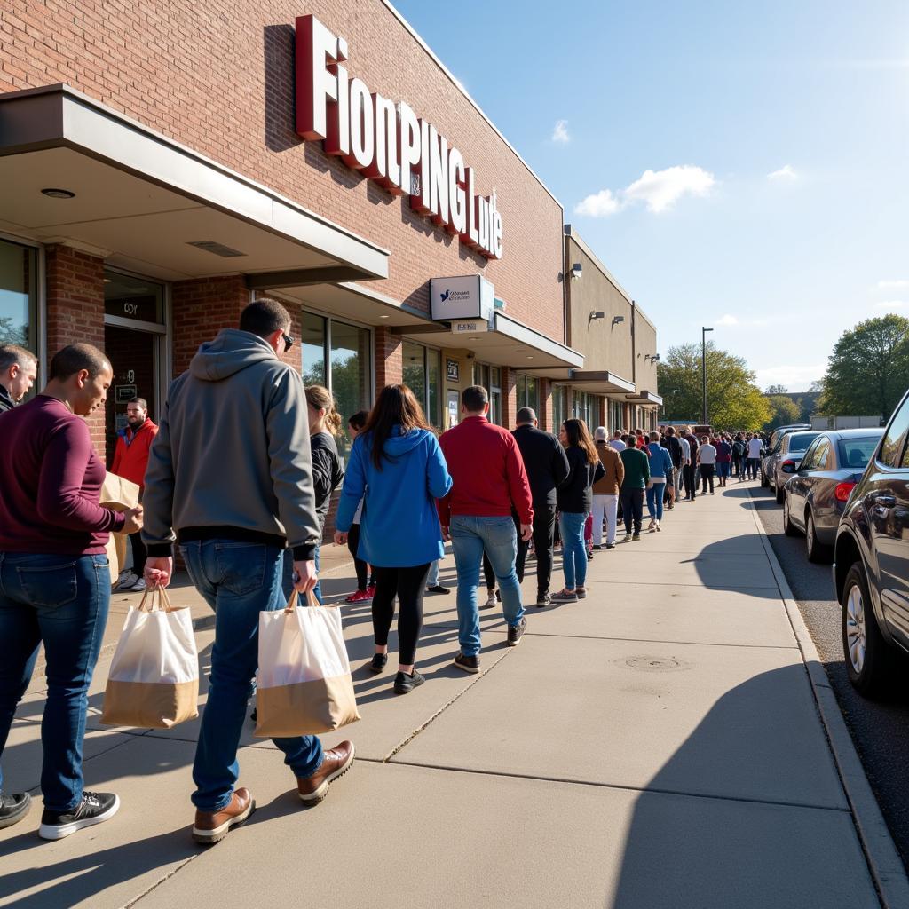 Myrtle Beach food bank distribution day