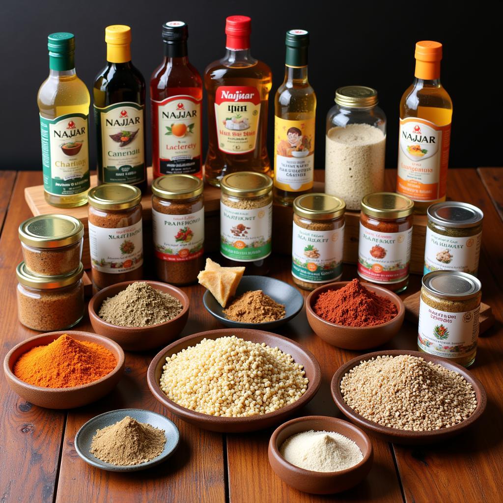 Najjar Foods Product Range