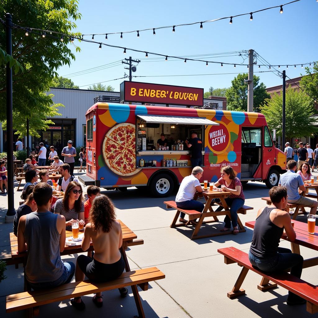 Nashville Pizza Food Truck at Brewery