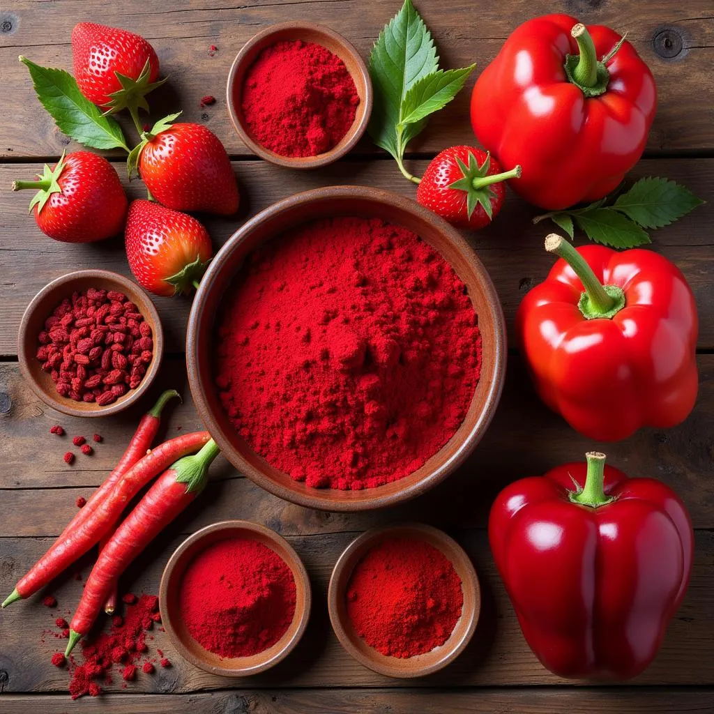 Natural Red Food Coloring Ingredients