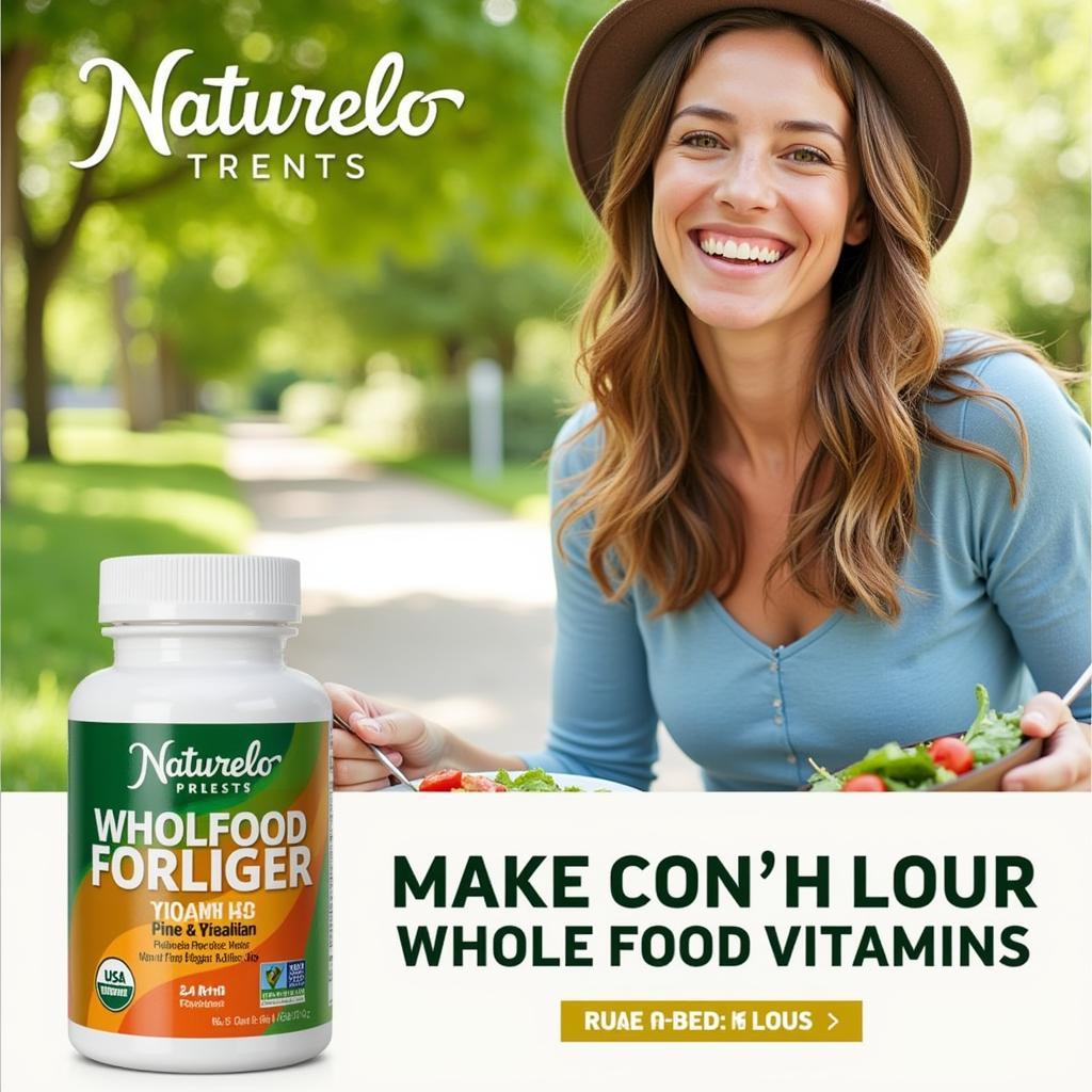 Naturelo Whole Food Vitamins and a Healthy Lifestyle