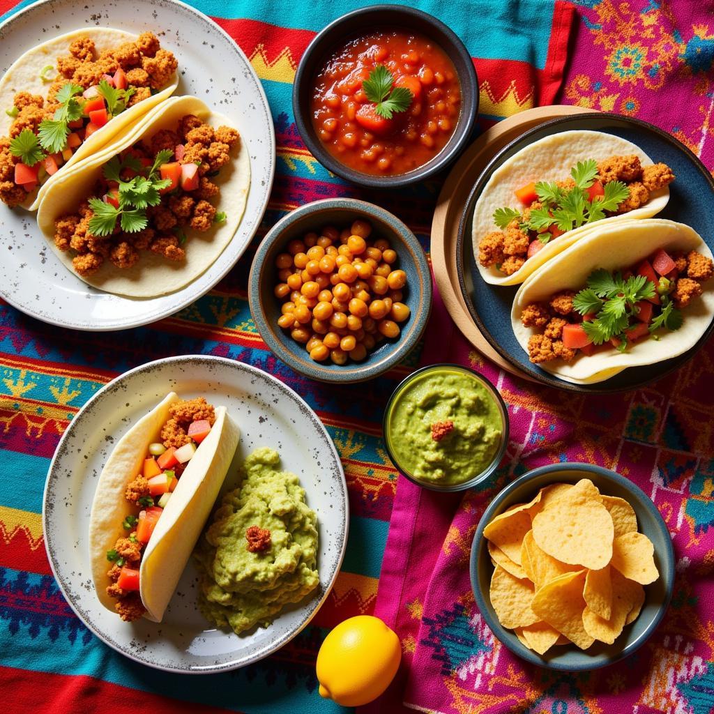 Neno's Gourmet Mexican Street Food Spread