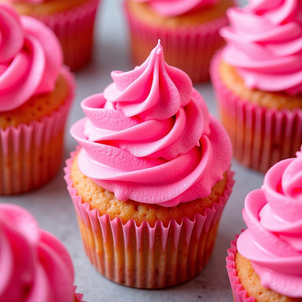 Neon Pink Frosting Ideas