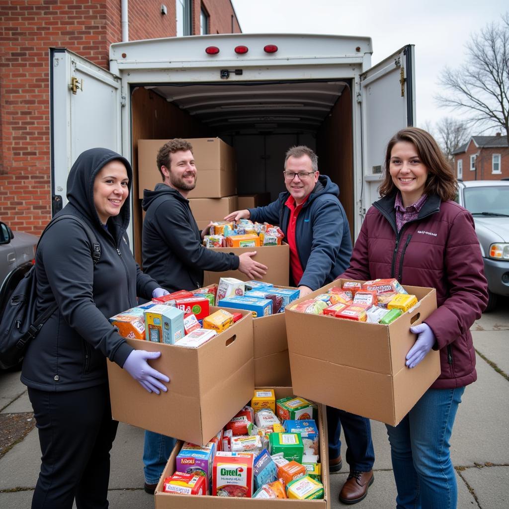 Community Support for Food Pantries in New Bedford