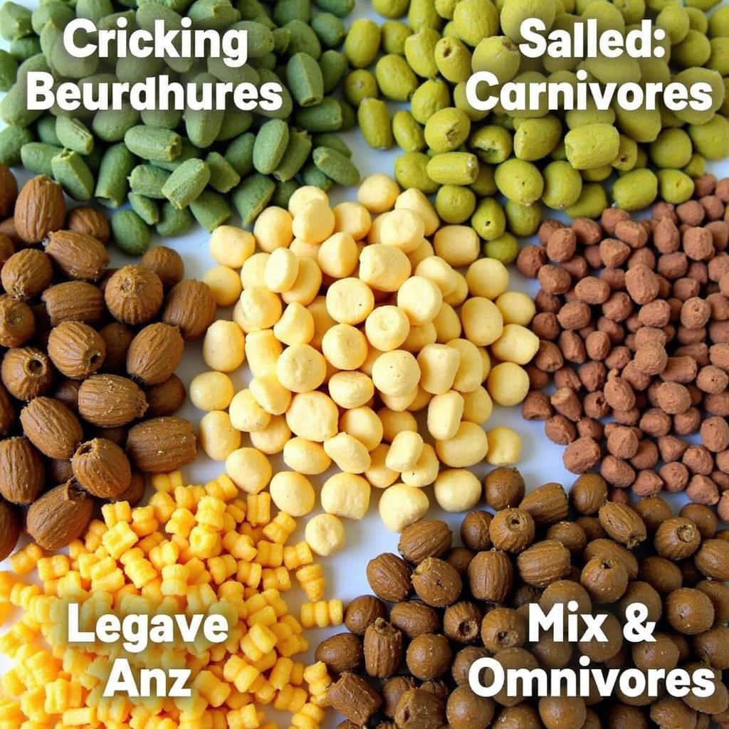 Different NLS Cichlid Food Formulas