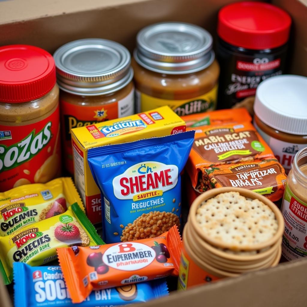 Variety of Non-Perishable Food Choices for Emergency Preparedness