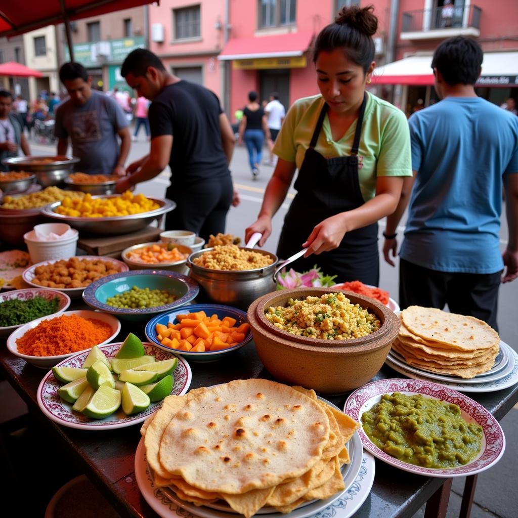 Oaxacan Street Food: Tlayudas and Mole