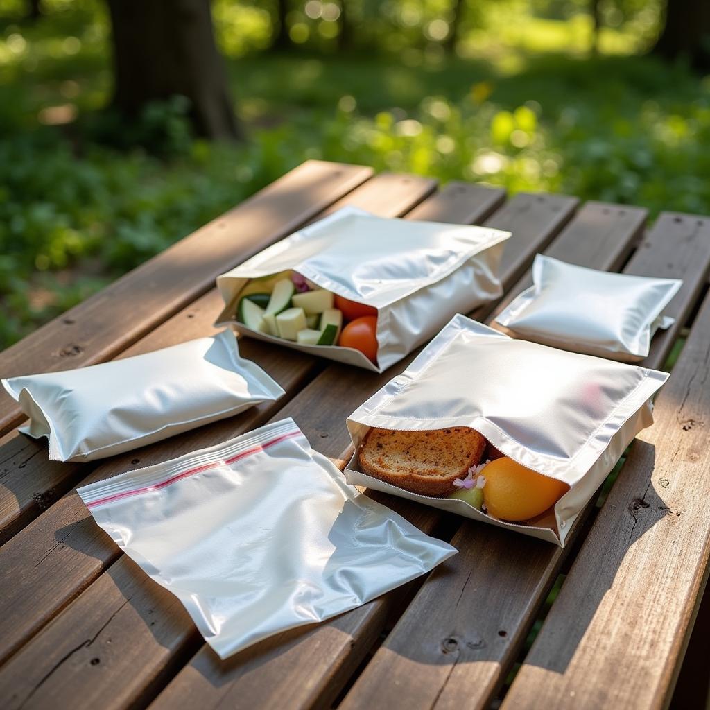 Assortment of odor-proof food bags