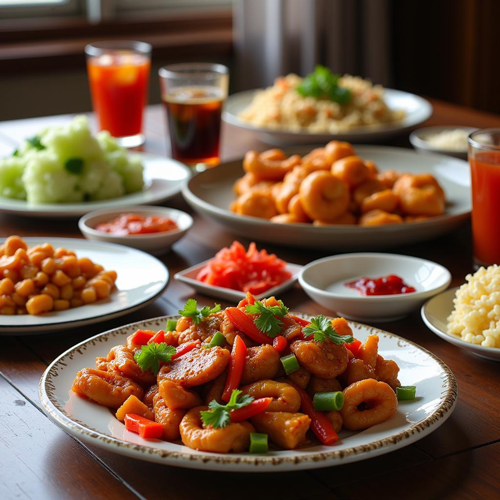 A Delicious Spread of OKC Chinese Delivery