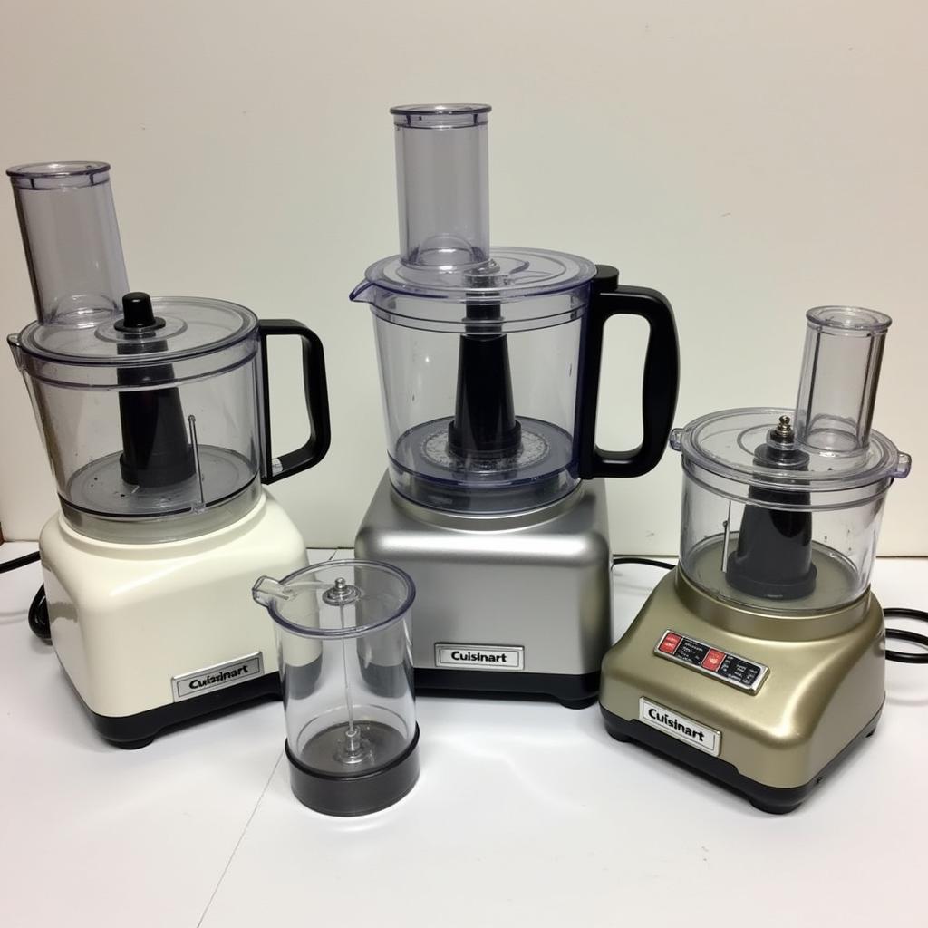 Vintage Cuisinart Food Processors