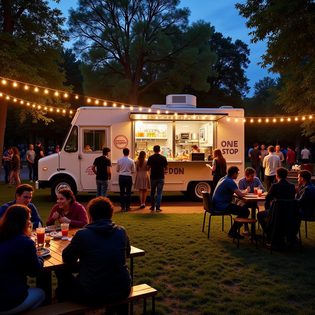 One Stop Food Truck as a Community Hub