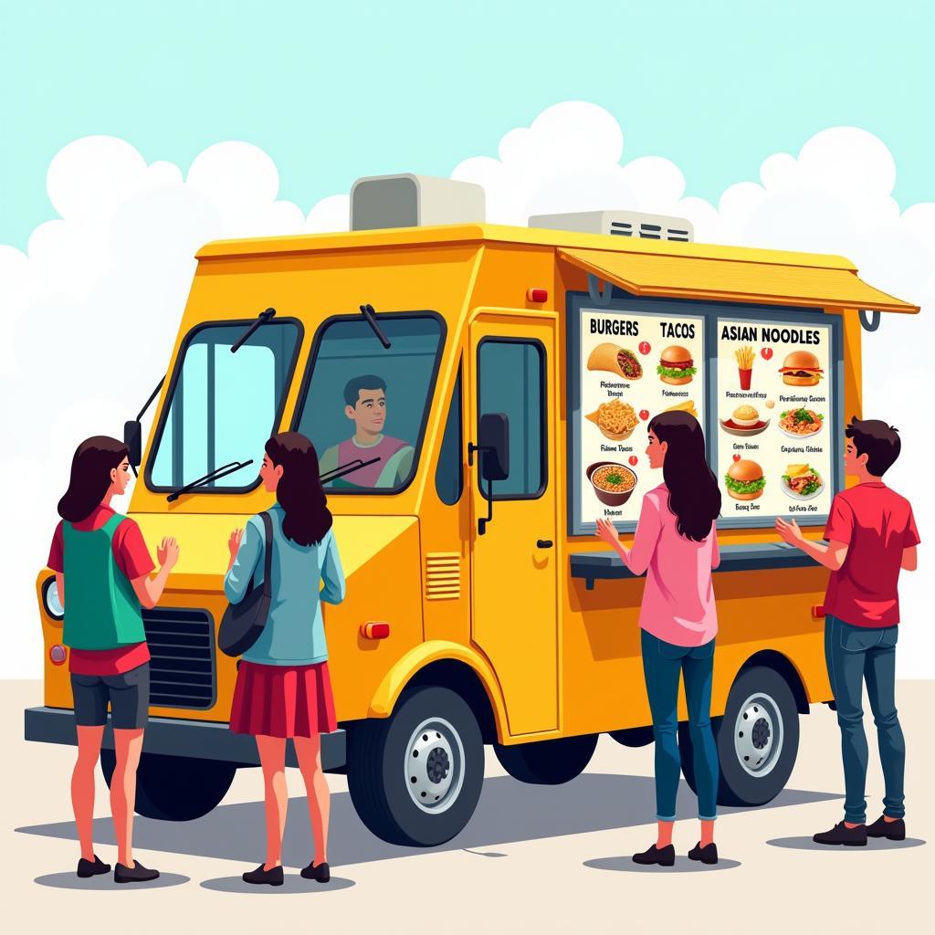 One Stop Food Truck with Diverse Menu Options