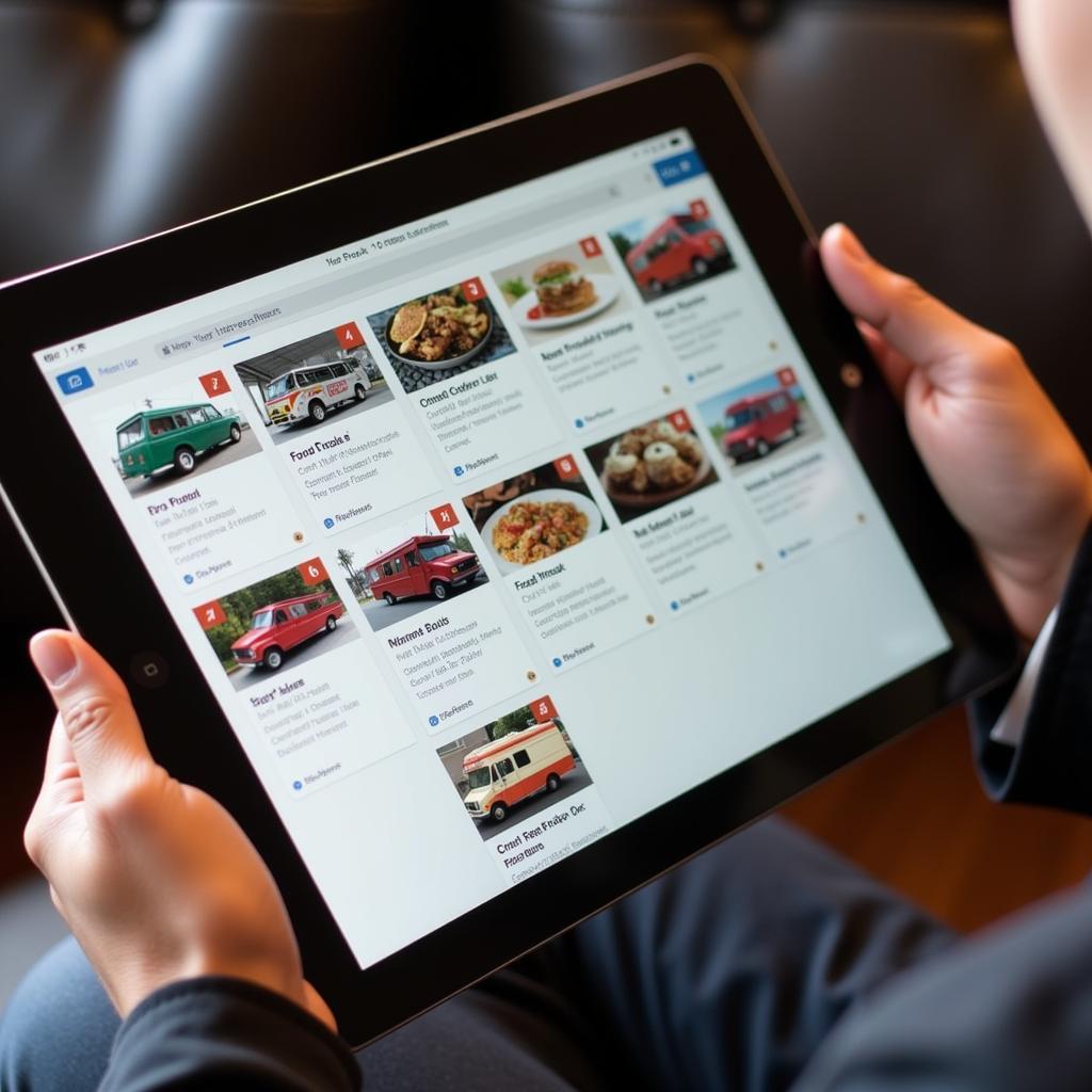 Online Food Truck Booking Platform