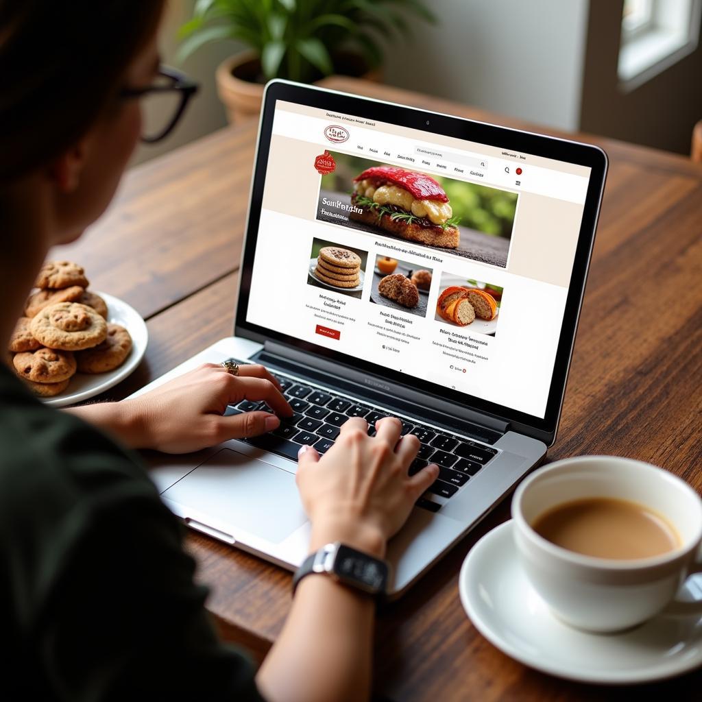 Shopping for gourmet food online