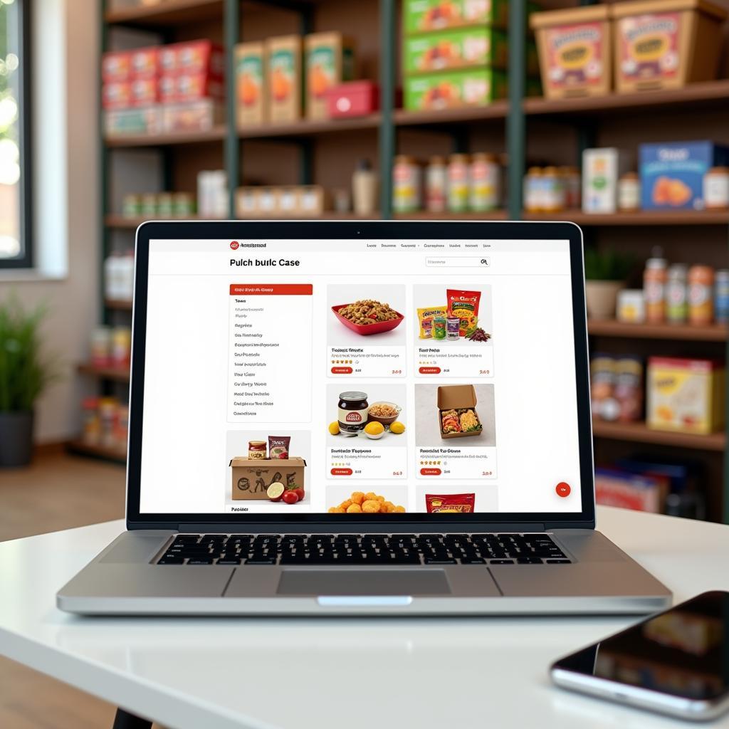 Online Grocery Shopping for Case Food