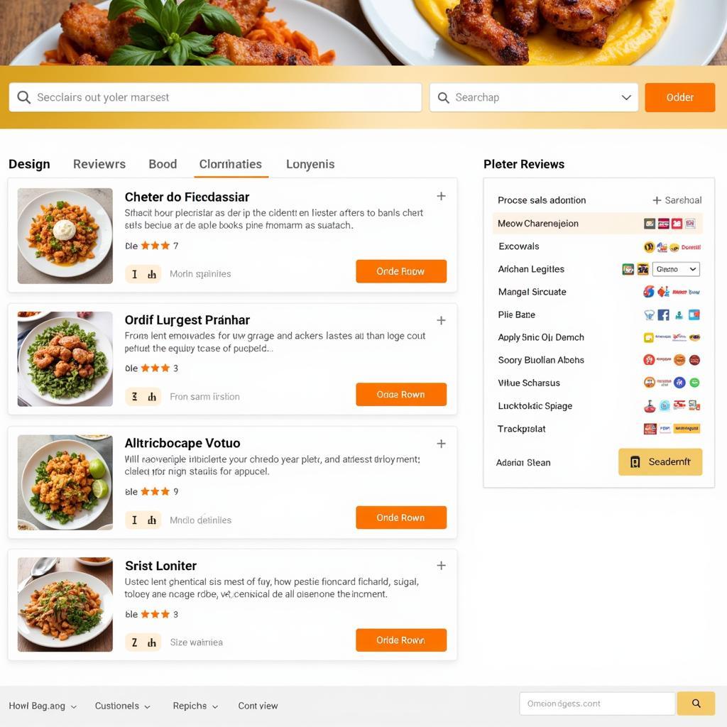 Online Russian Food Ordering Platform