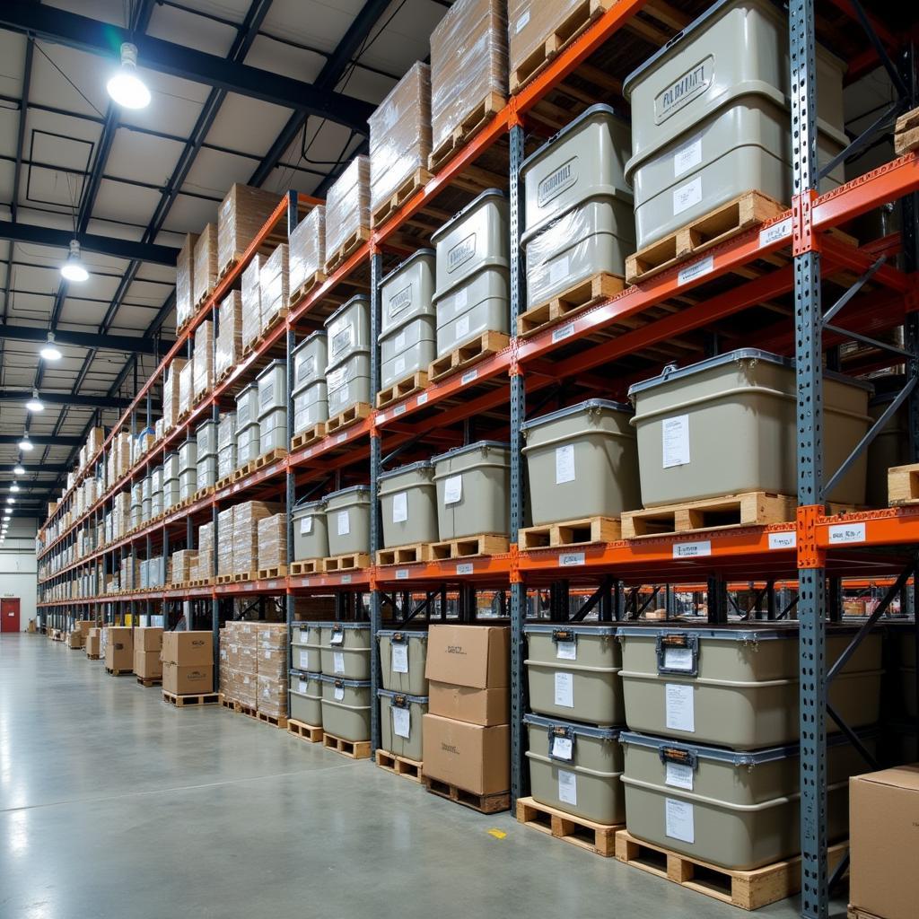 Optimizing Warehouse Storage with Industrial Food Containers