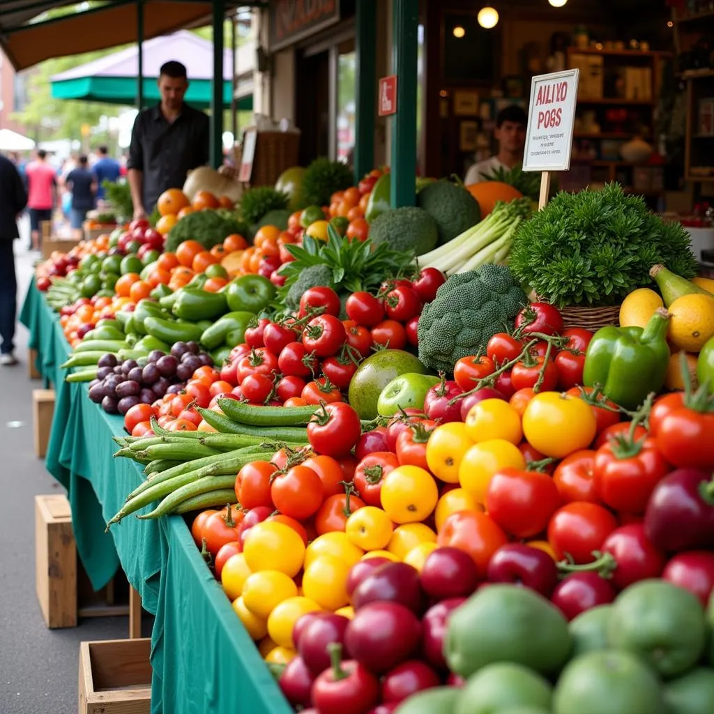 Organic Farming Fresh Produce