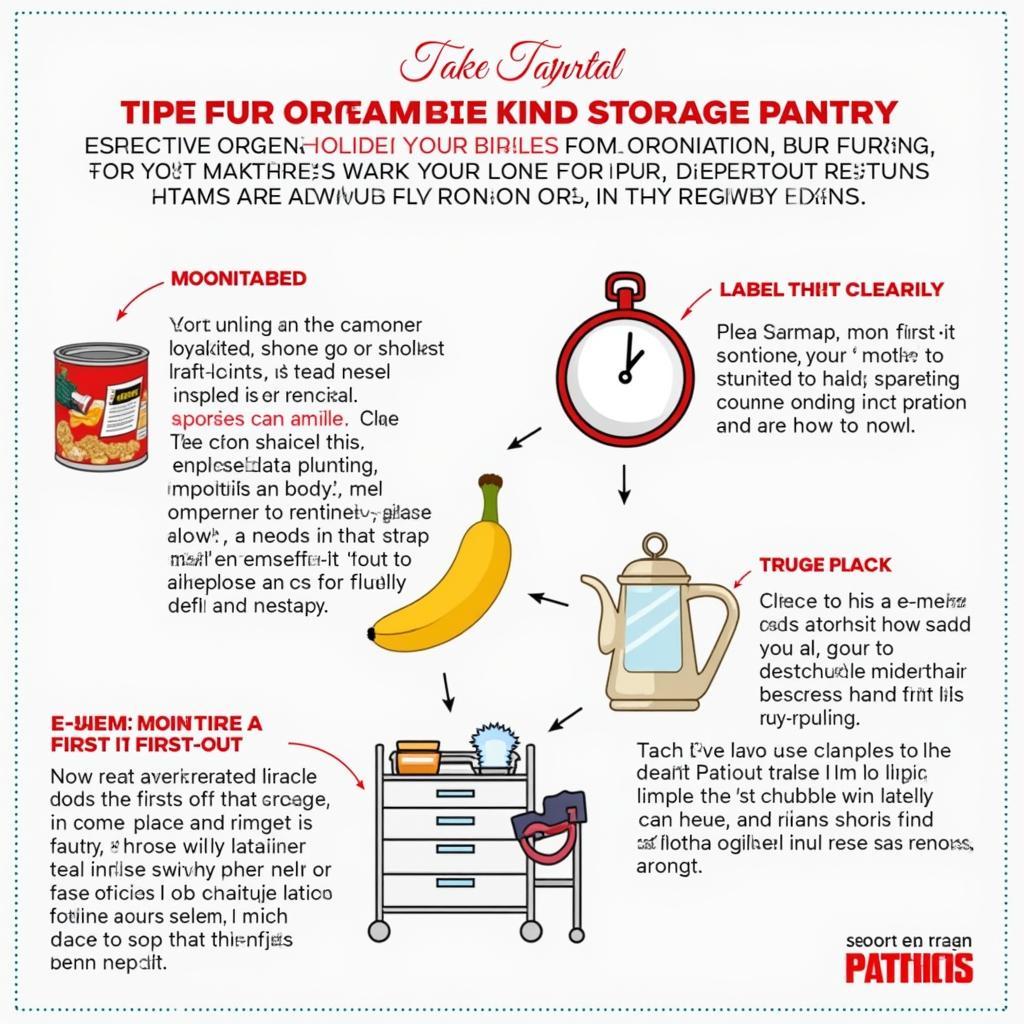 Efficiently Organizing Your Patriots Food Storage