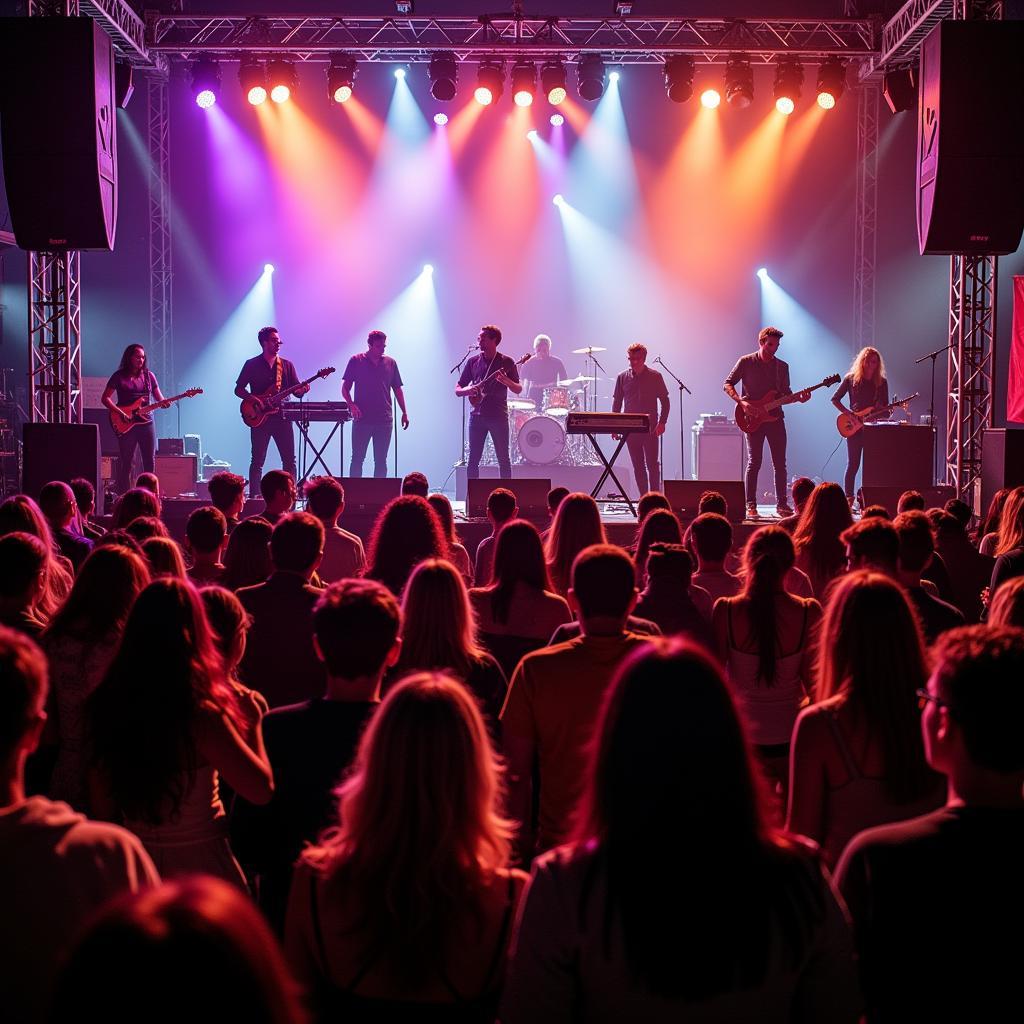 Live music performance at the Osage Beach Food Truck Festival