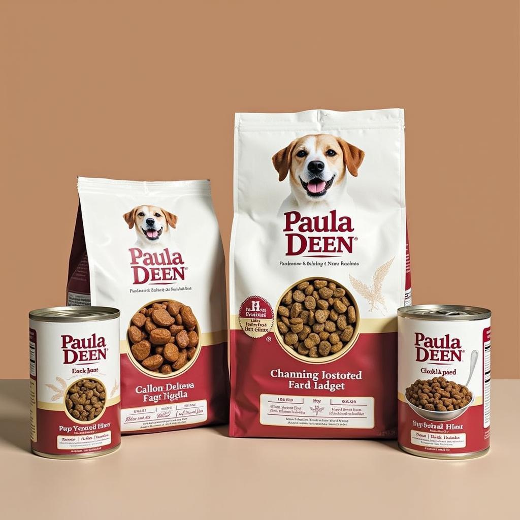 Paula Deen Dog Food Line