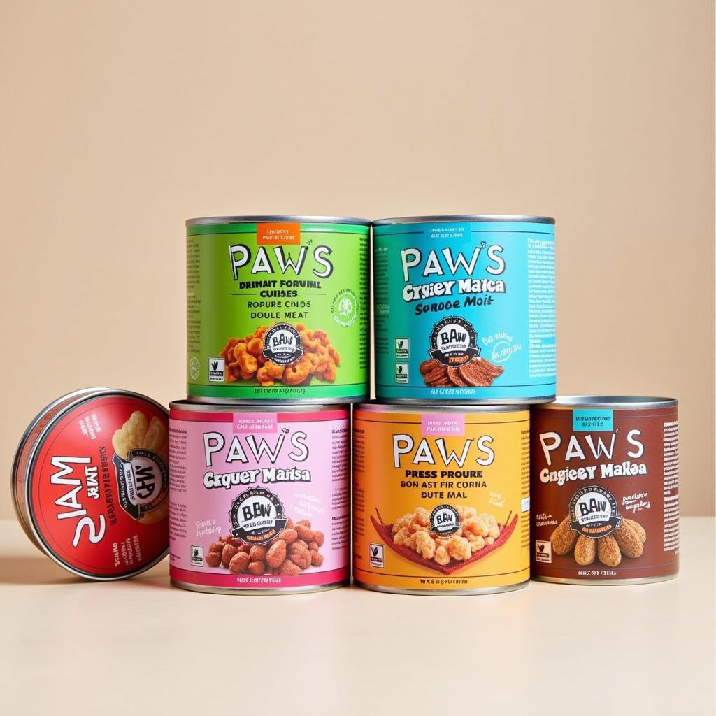 Paws Canned Dog Food Variety