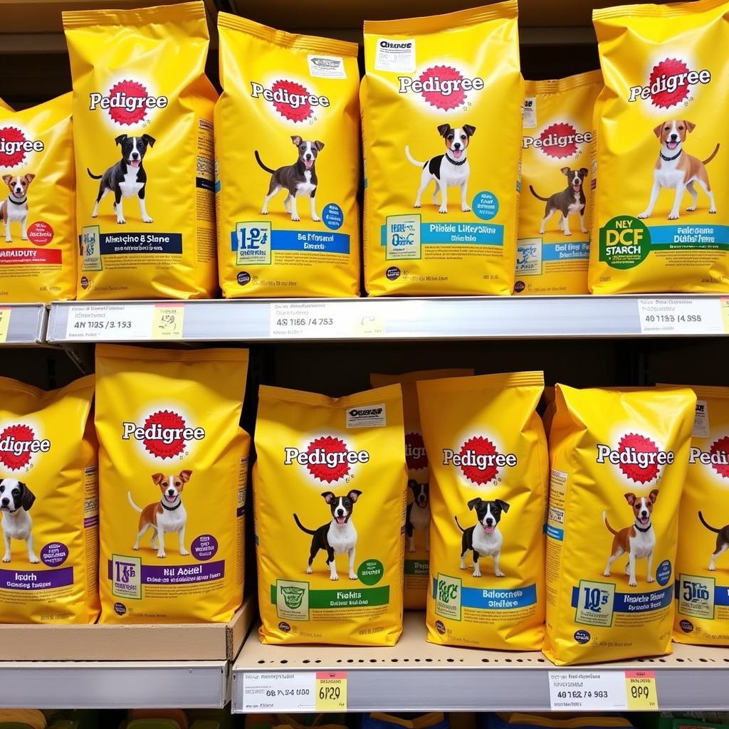 Pedigree Dog Food Variety