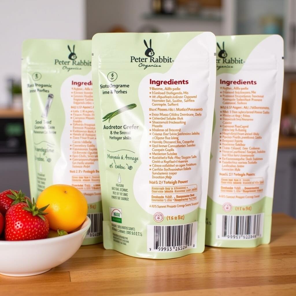 Peter Rabbit Organics Ingredients List