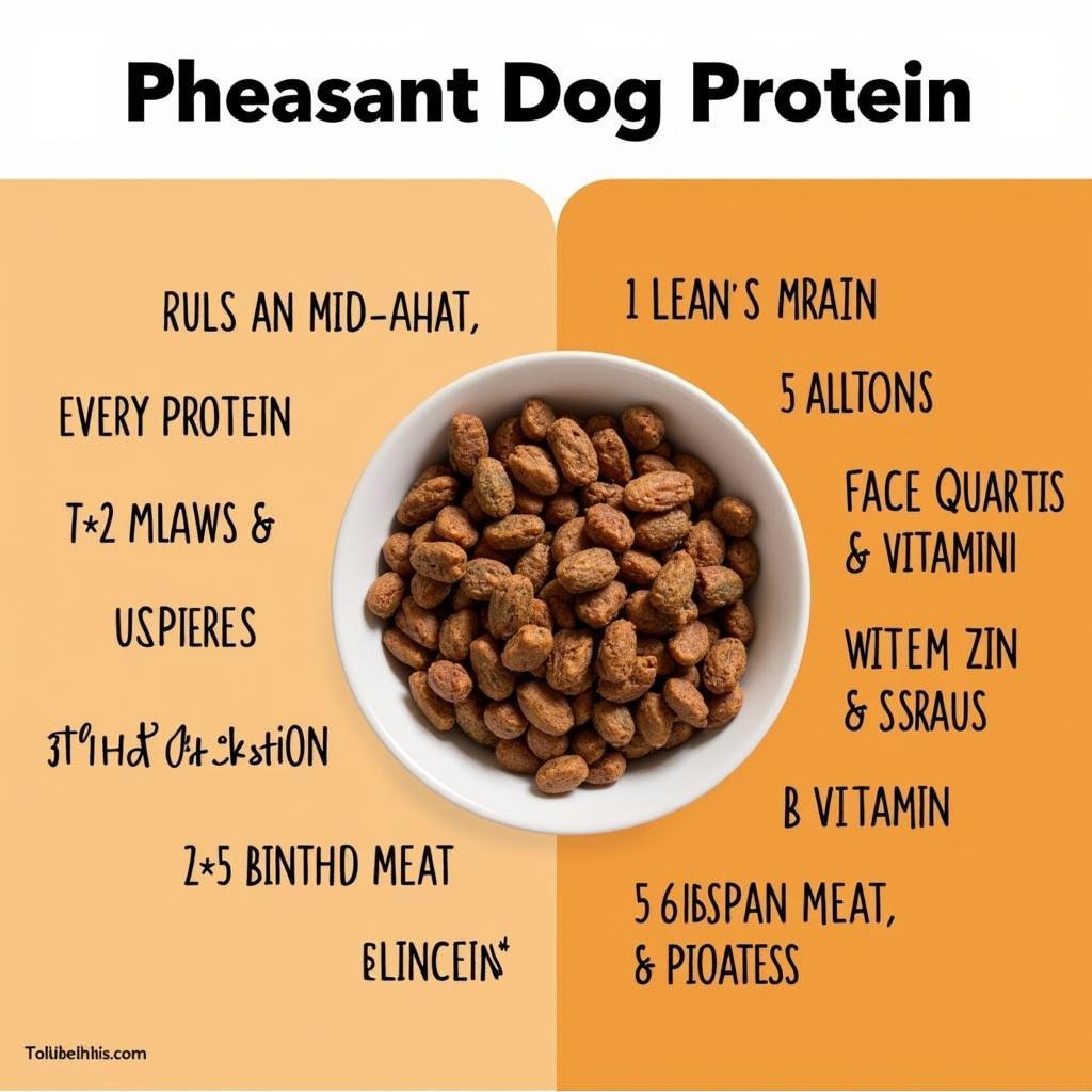 Pheasant Dog Food: Rich in Essential Nutrients