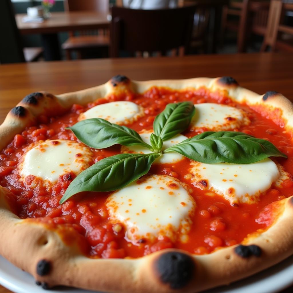 Pizza Margherita in Naples